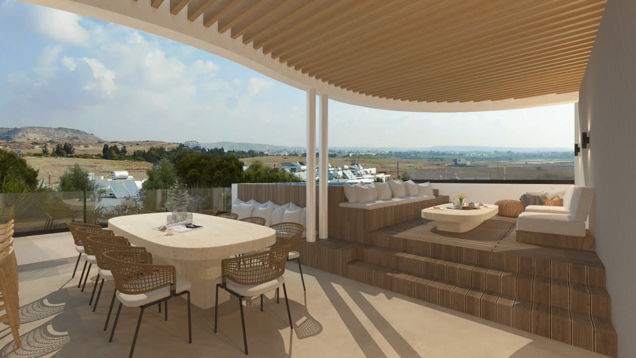 2-bedrooms apartments in Larnaca, Cyprus.