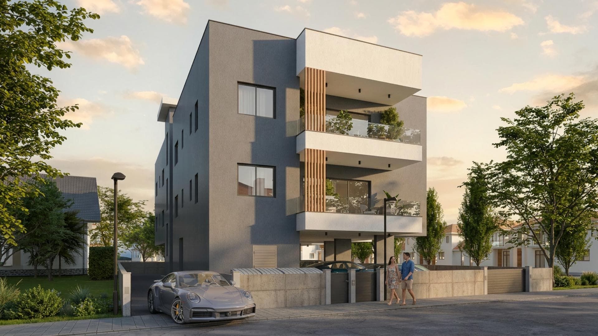 2-bedrooms apartments in Limassol, Cyprus.