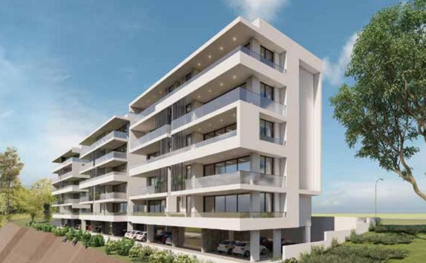 2-bedrooms apartments in Nicosia, Cyprus.