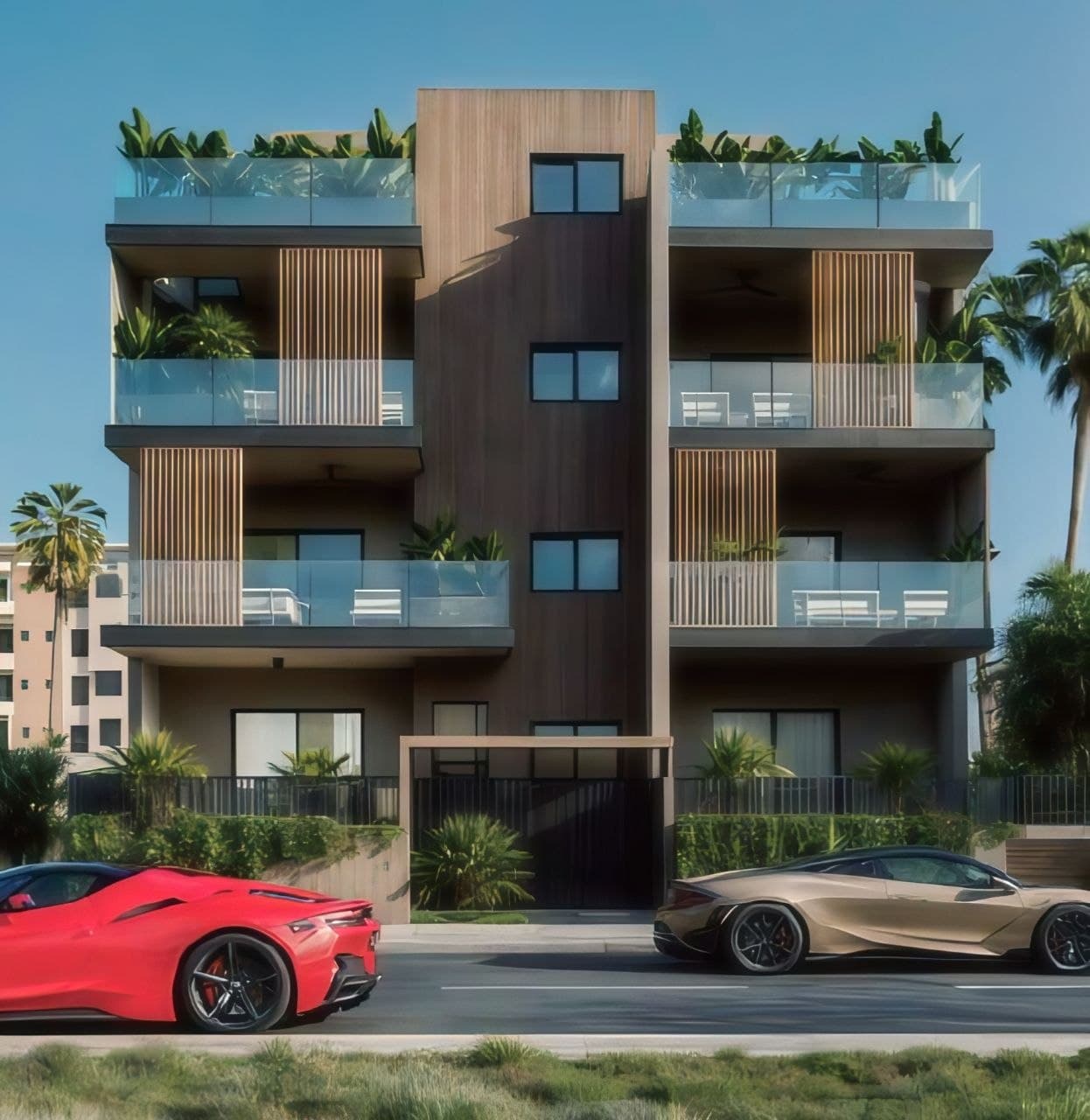 2-bedrooms apartments in Limassol, Cyprus.