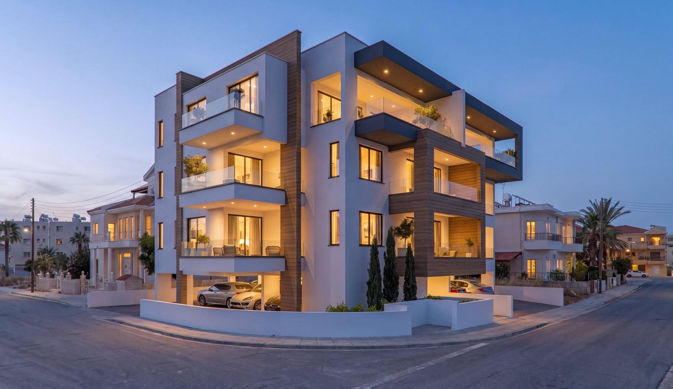 1-bedrooms apartments in Larnaca, Cyprus.