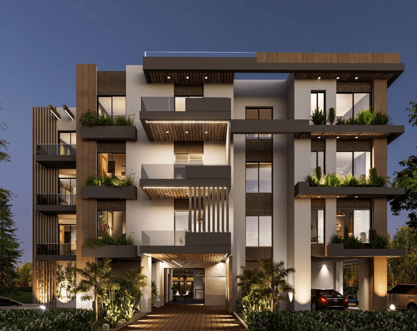 2-bedrooms apartments in Limassol, Cyprus.