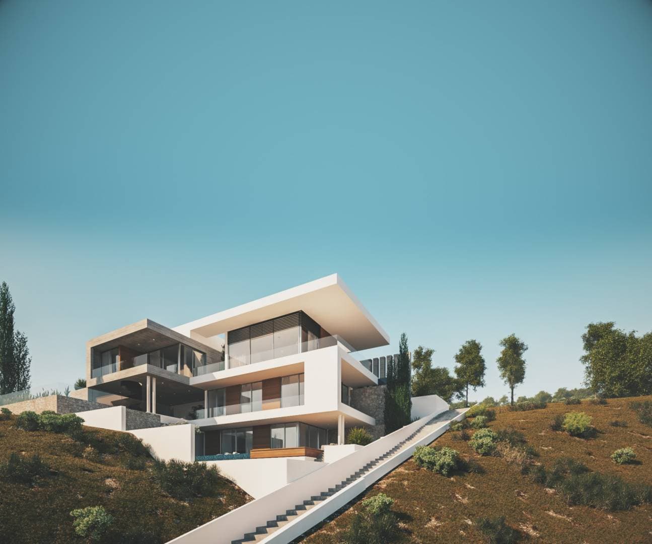4-bedrooms house in Limassol, Cyprus.