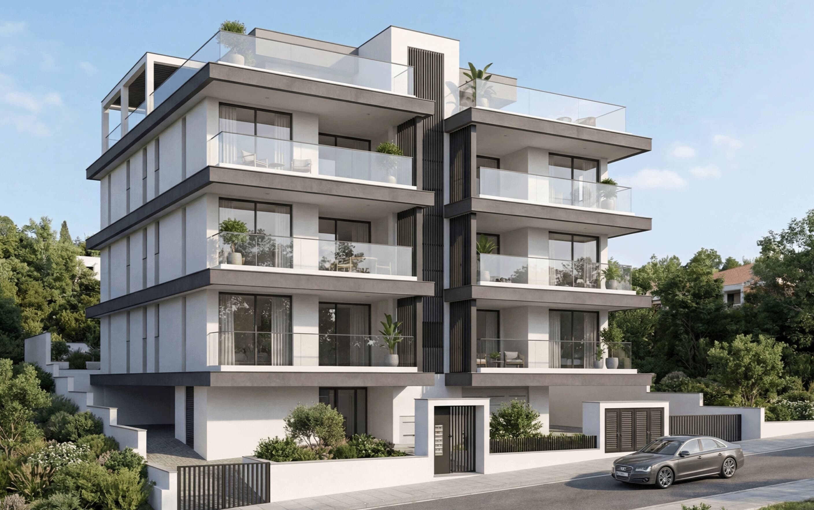 2-bedrooms apartments in Limassol, Cyprus.