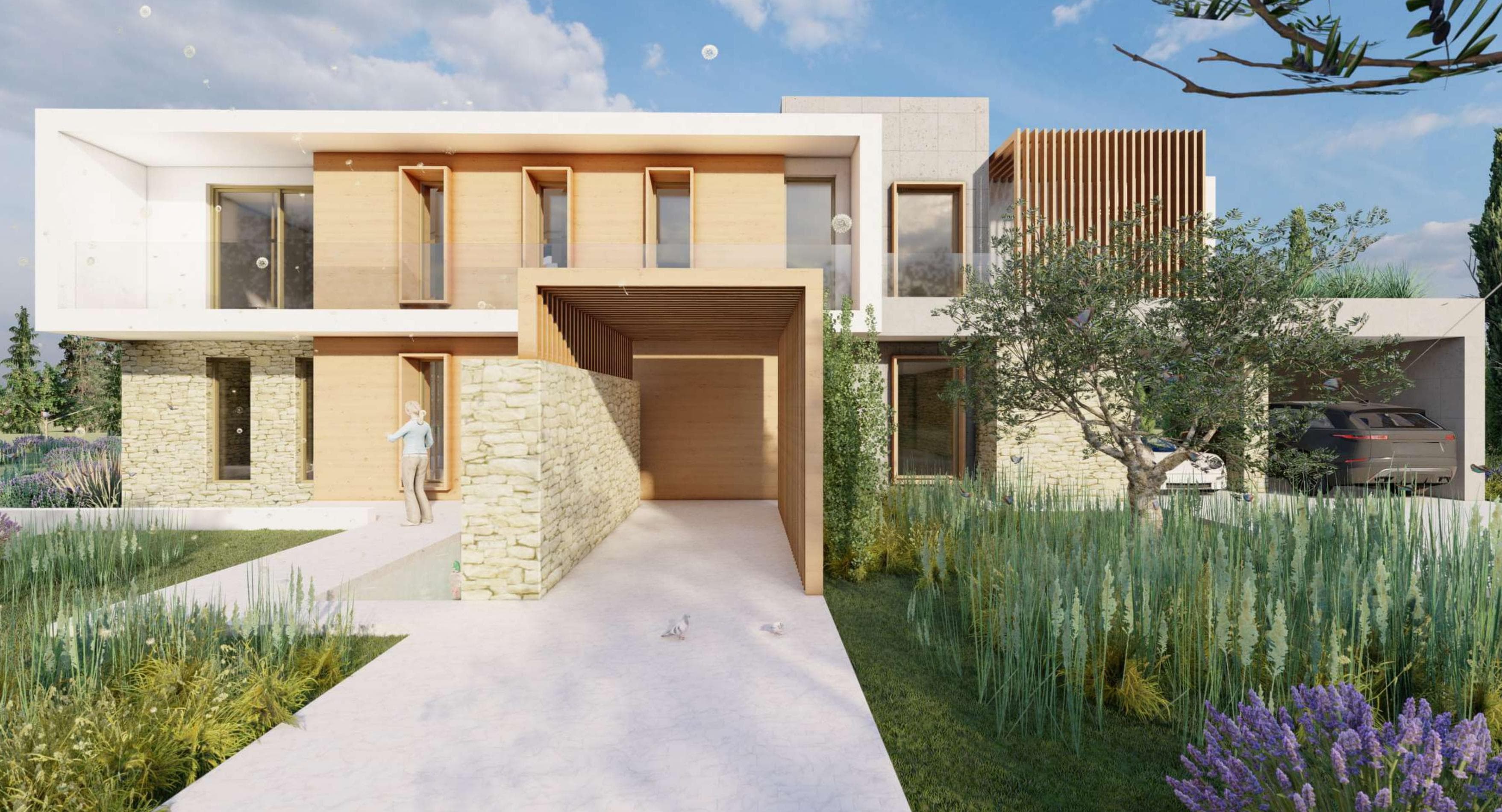 4-bedrooms house in Paphos, Cyprus.
