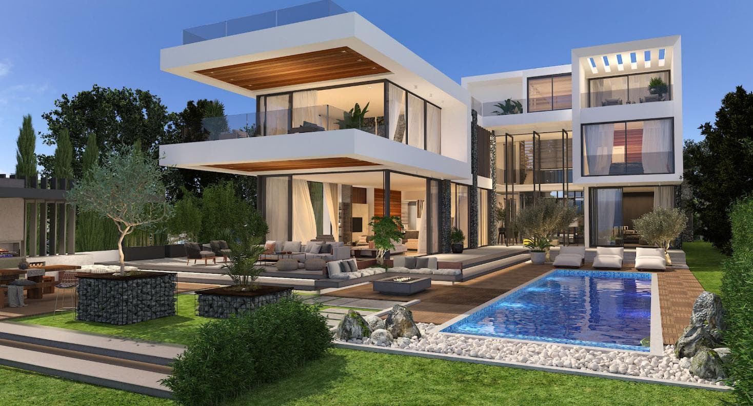 5-bedrooms house in Paphos, Cyprus.