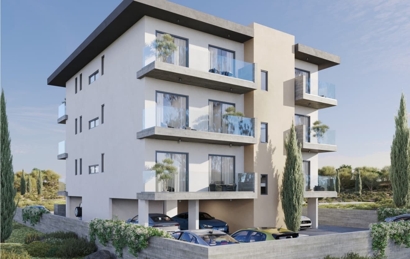 1-bedrooms apartments in Paphos, Cyprus.
