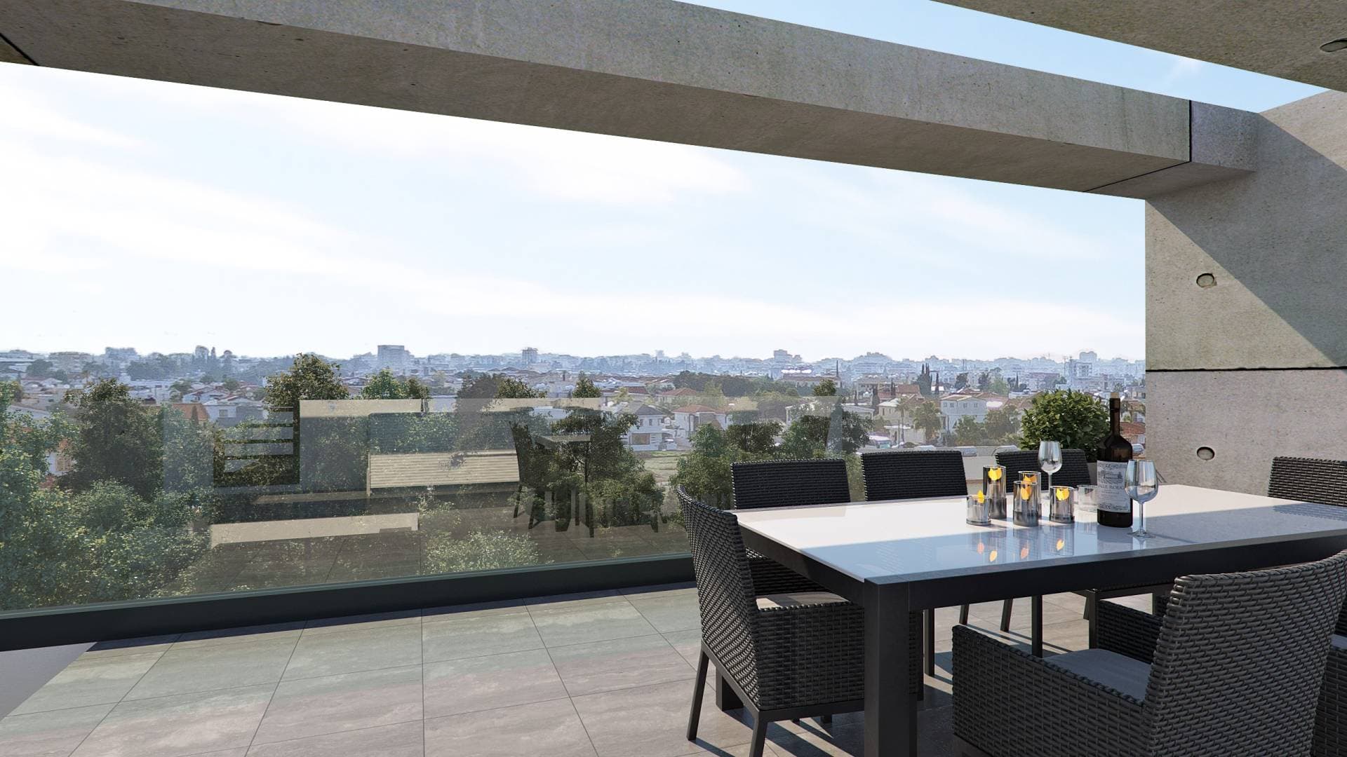 2-bedrooms apartments in Larnaca, Cyprus.