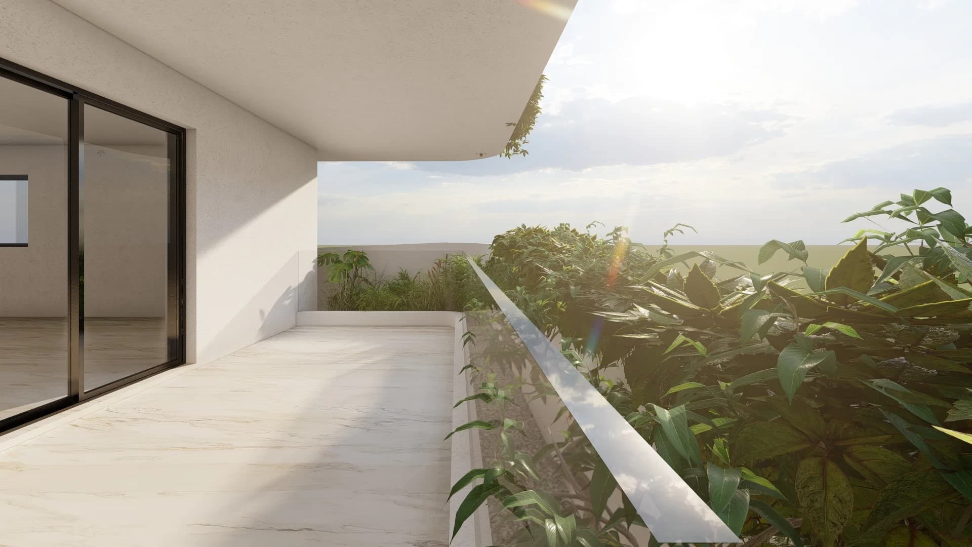 2-bedrooms apartments in Nicosia, Cyprus.
