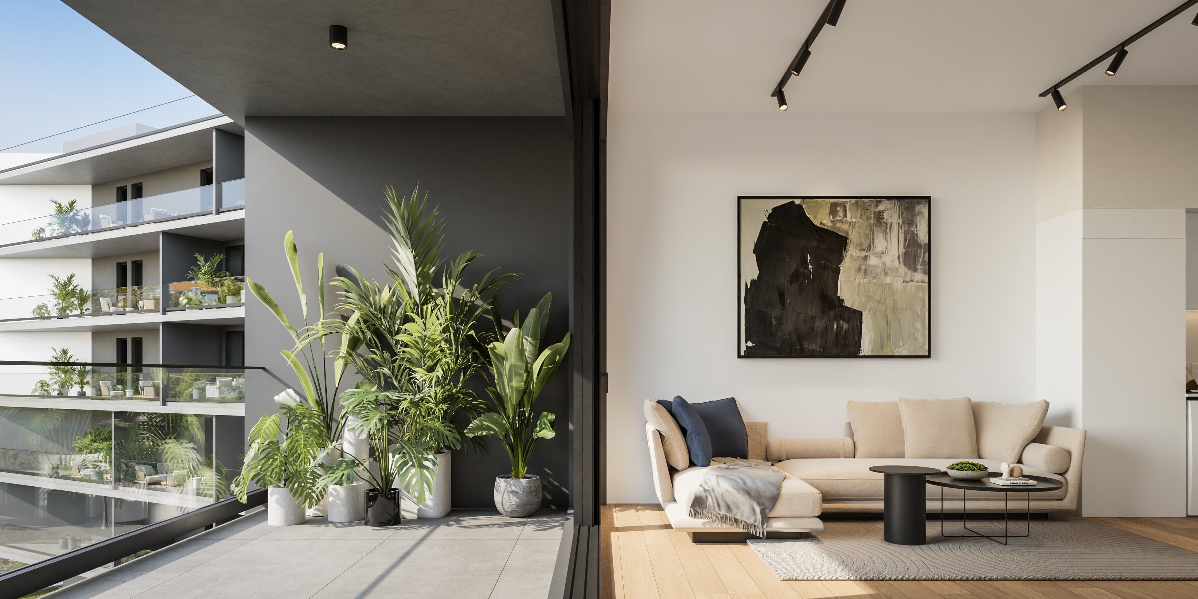 2-bedrooms apartments in Limassol, Cyprus.