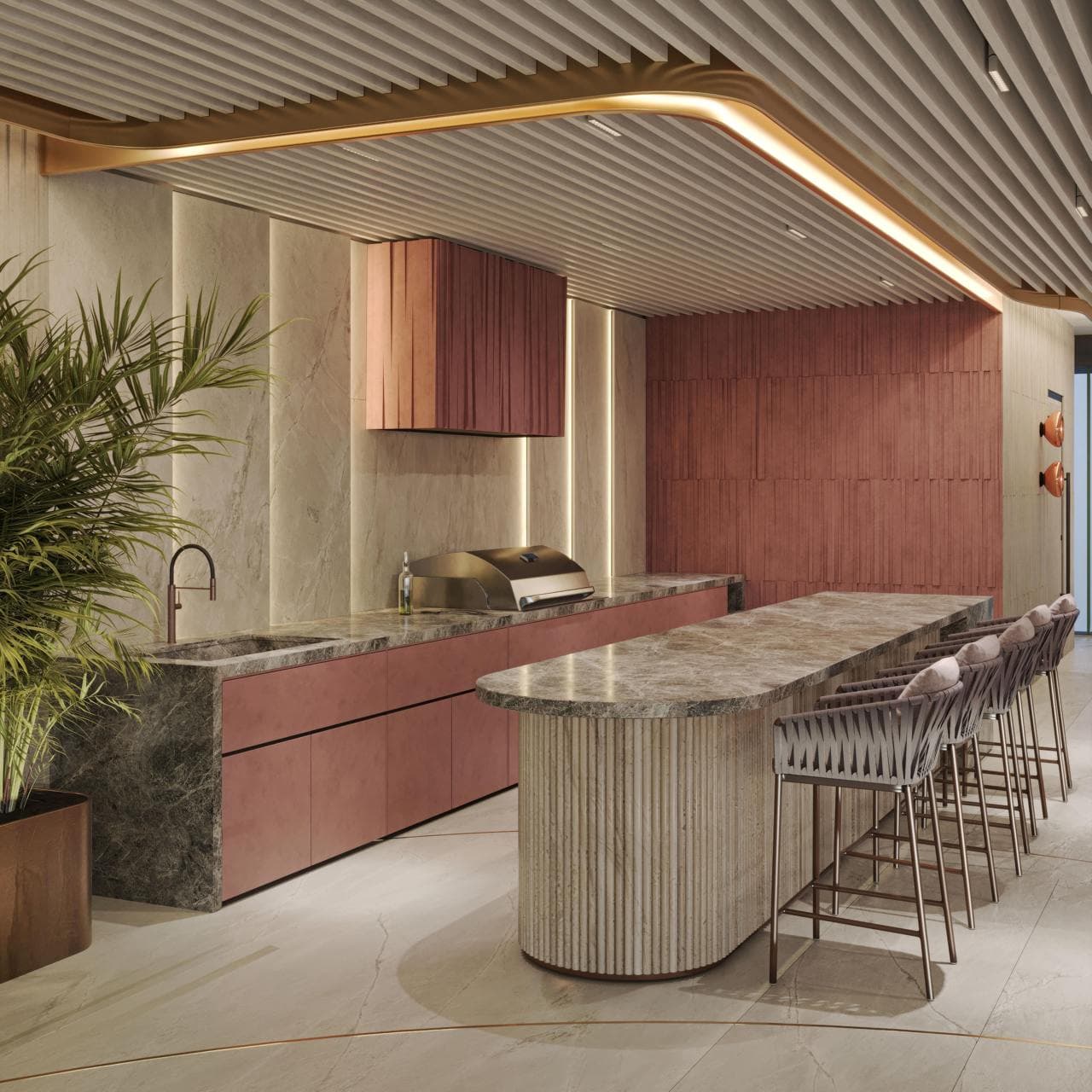 2-bedrooms apartments in Paphos, Cyprus.