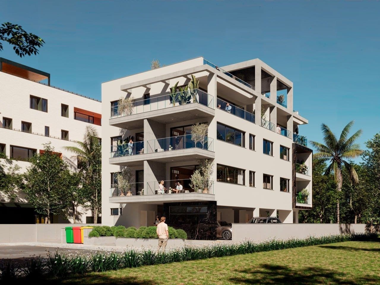 2-bedrooms apartments in Larnaca, Cyprus.