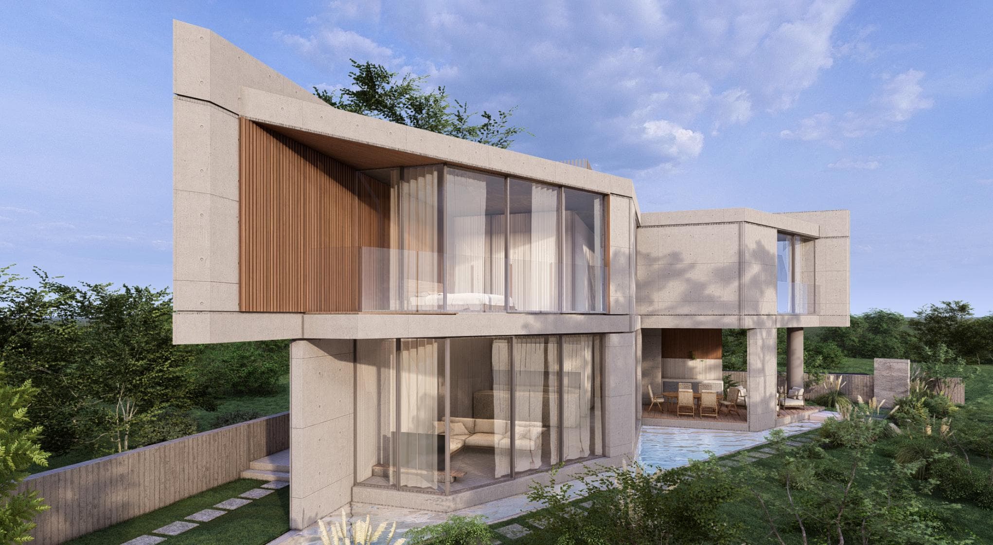 3-bedrooms house in Paphos, Cyprus.