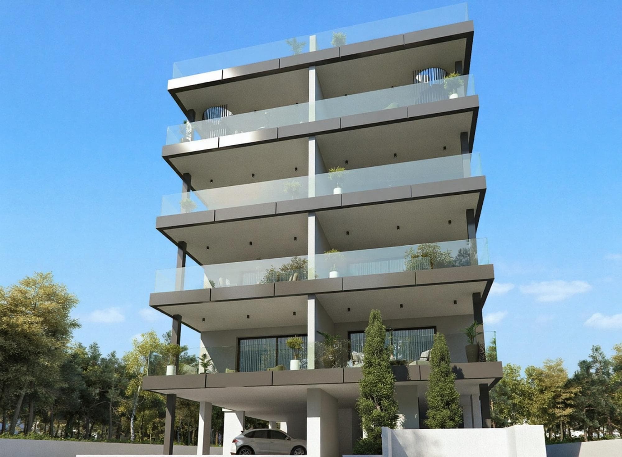 1-bedrooms apartments in Larnaca, Cyprus.