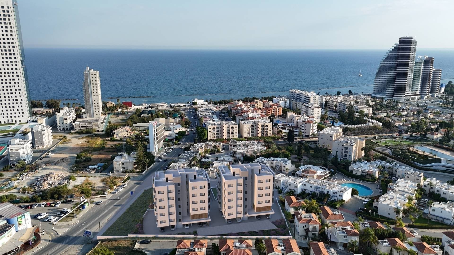3-bedrooms apartments in Limassol, Cyprus.
