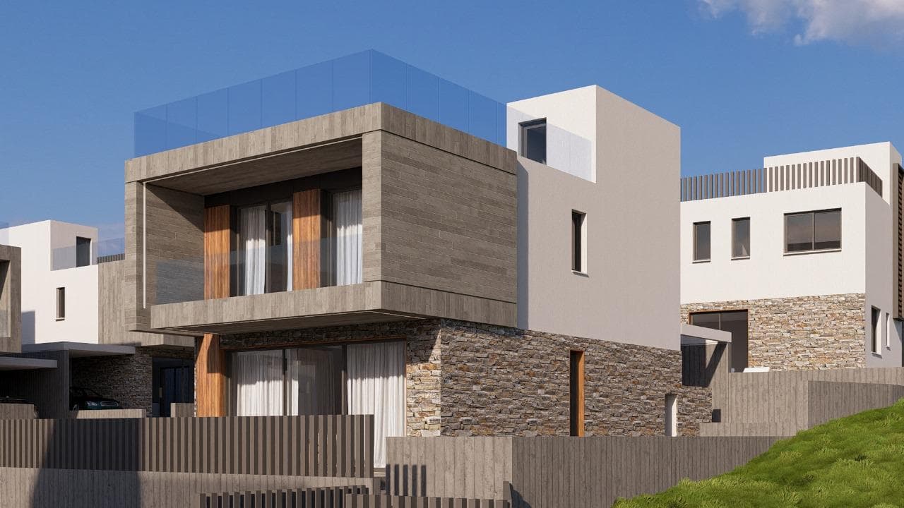 3-bedrooms house in Paphos, Cyprus.