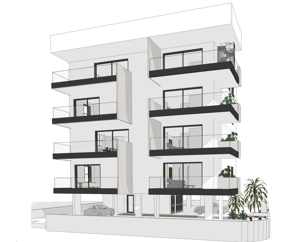 2-bedrooms apartments in Larnaca, Cyprus.