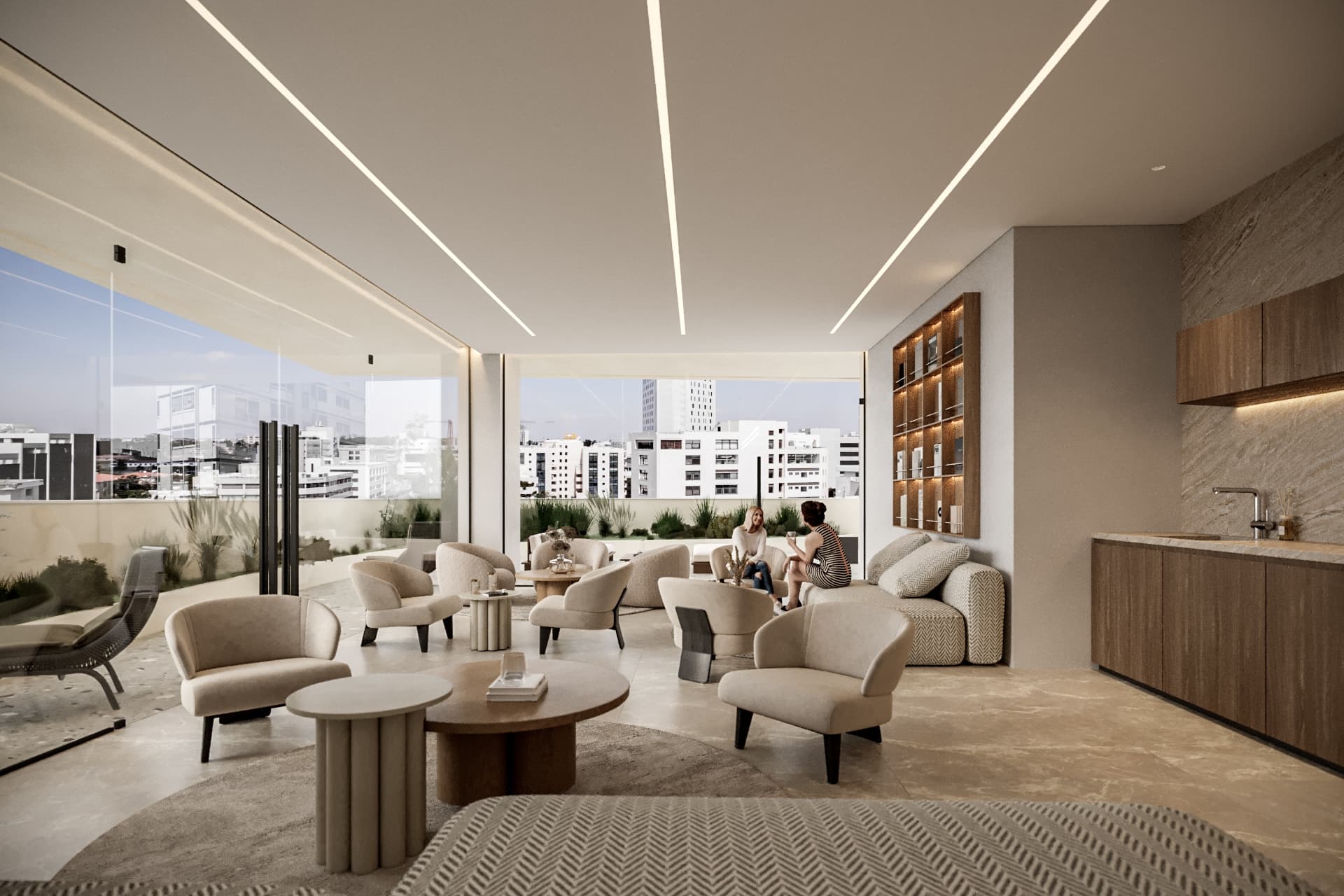 3-bedrooms apartments in Nicosia, Cyprus.