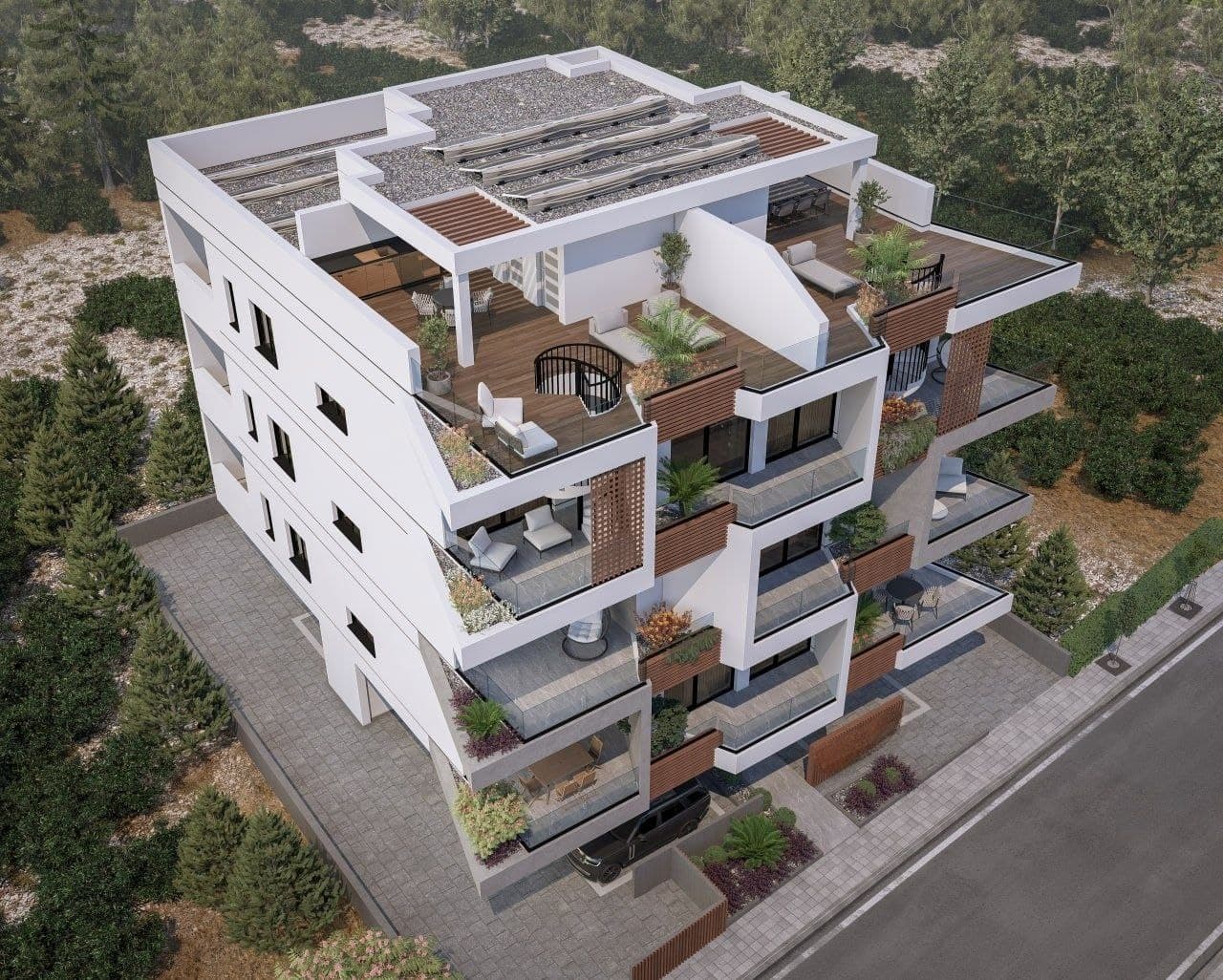 2-bedrooms apartments in Larnaca, Cyprus.