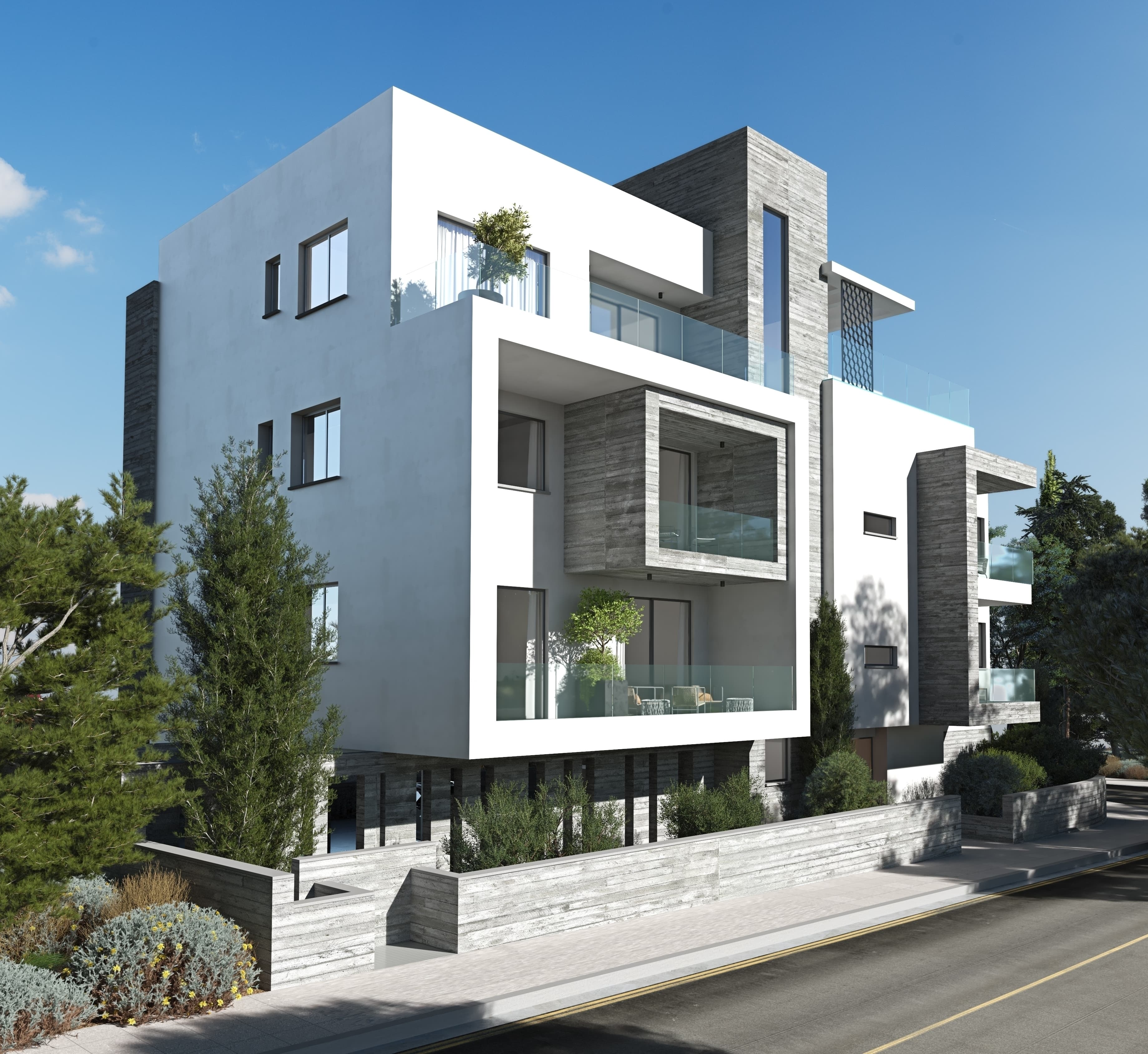 2-bedrooms apartments in Paphos, Cyprus.