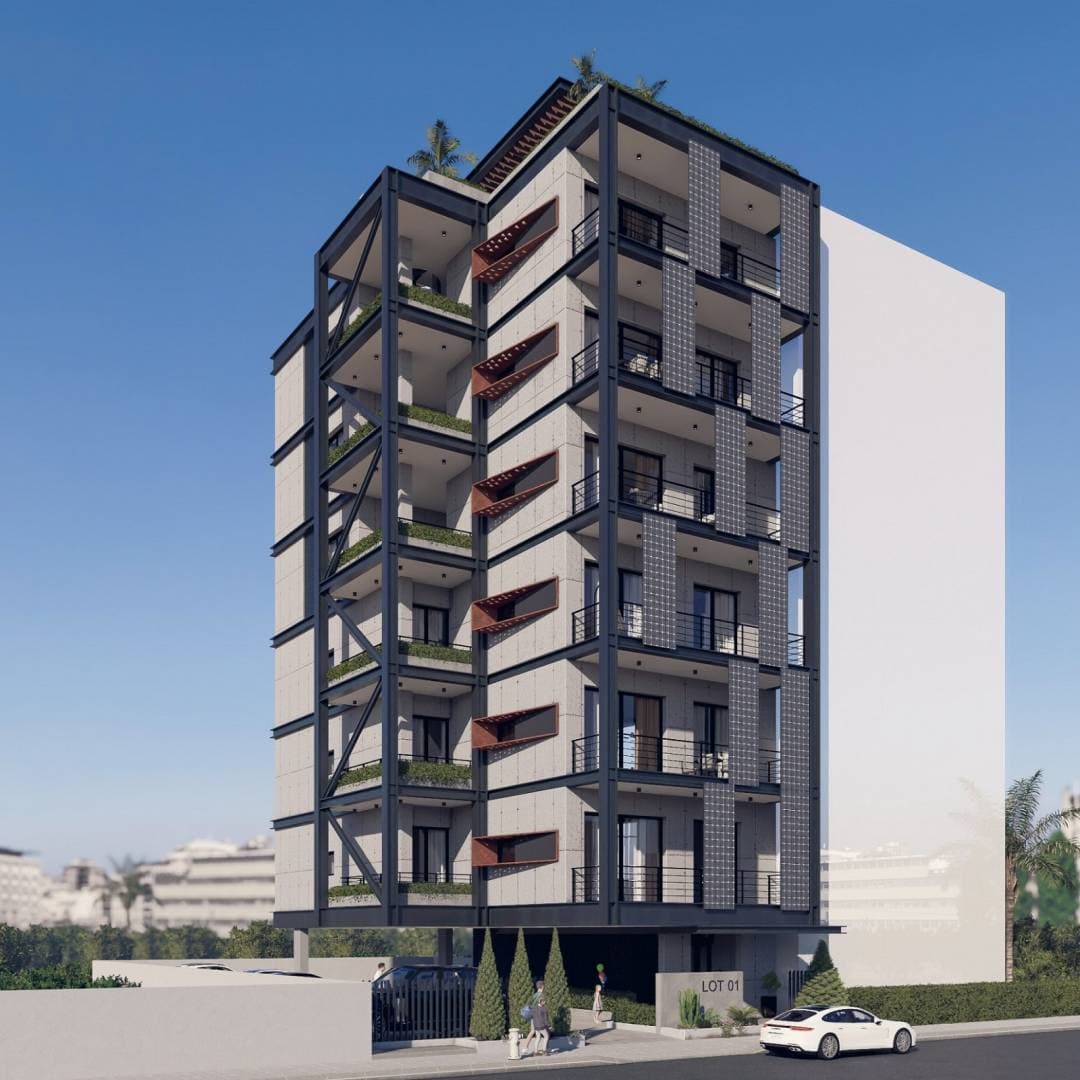 1-bedrooms apartments in Larnaca, Cyprus.