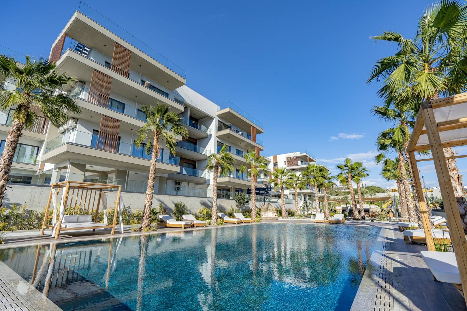 2-bedrooms apartments in Limassol, Cyprus.
