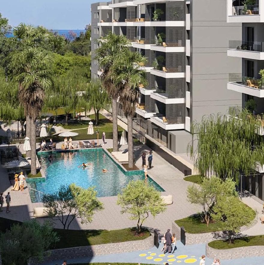 2-bedrooms apartments in Limassol, Cyprus.