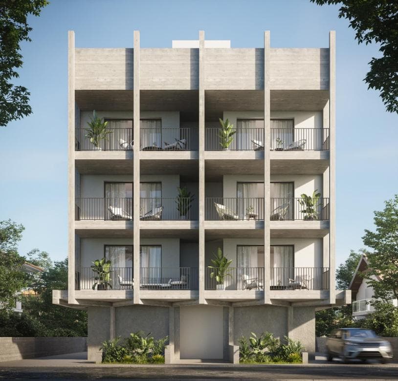 2-bedrooms apartments in Nicosia, Cyprus.