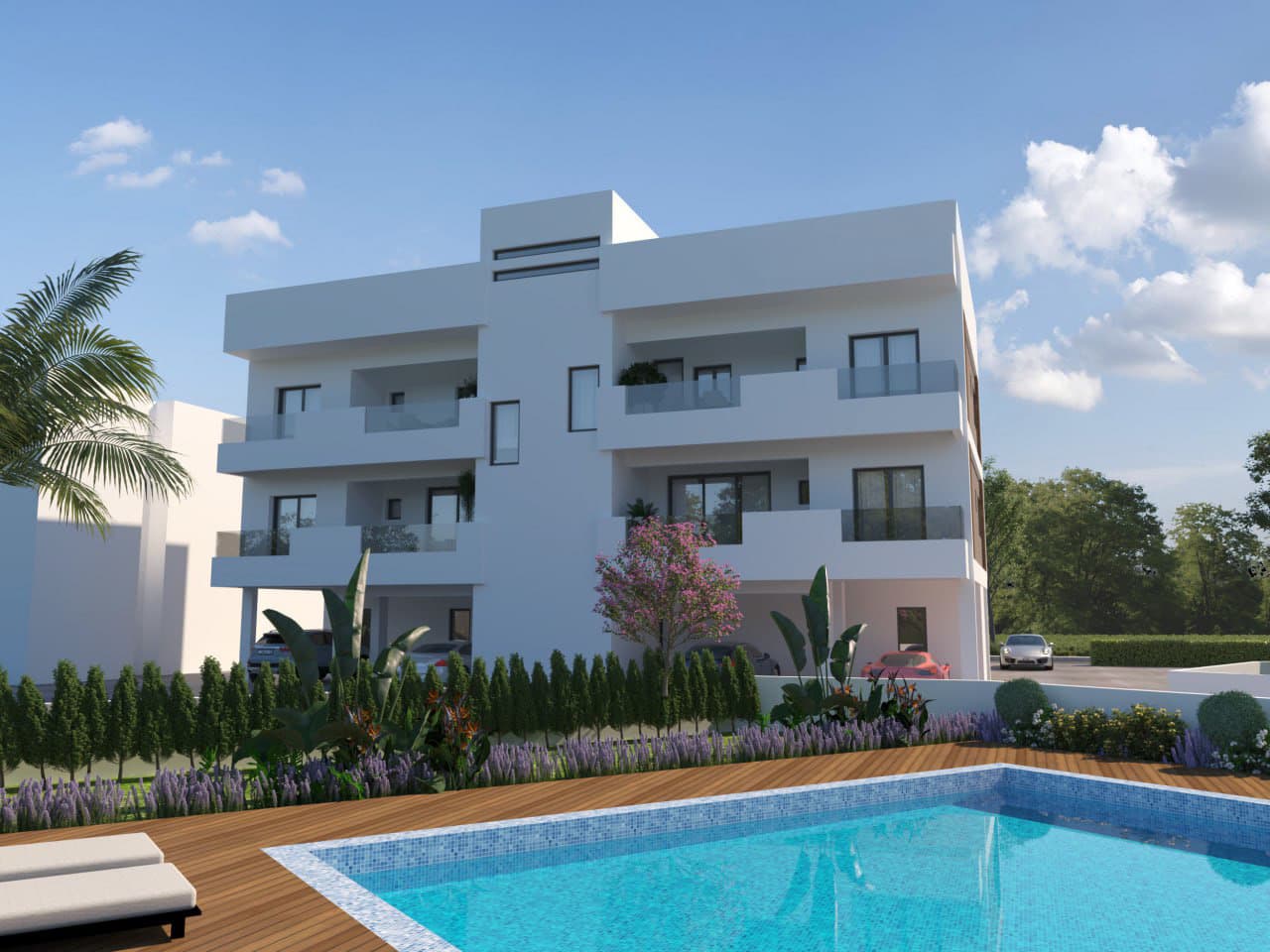 2-bedrooms apartments in Famagusta, Cyprus.