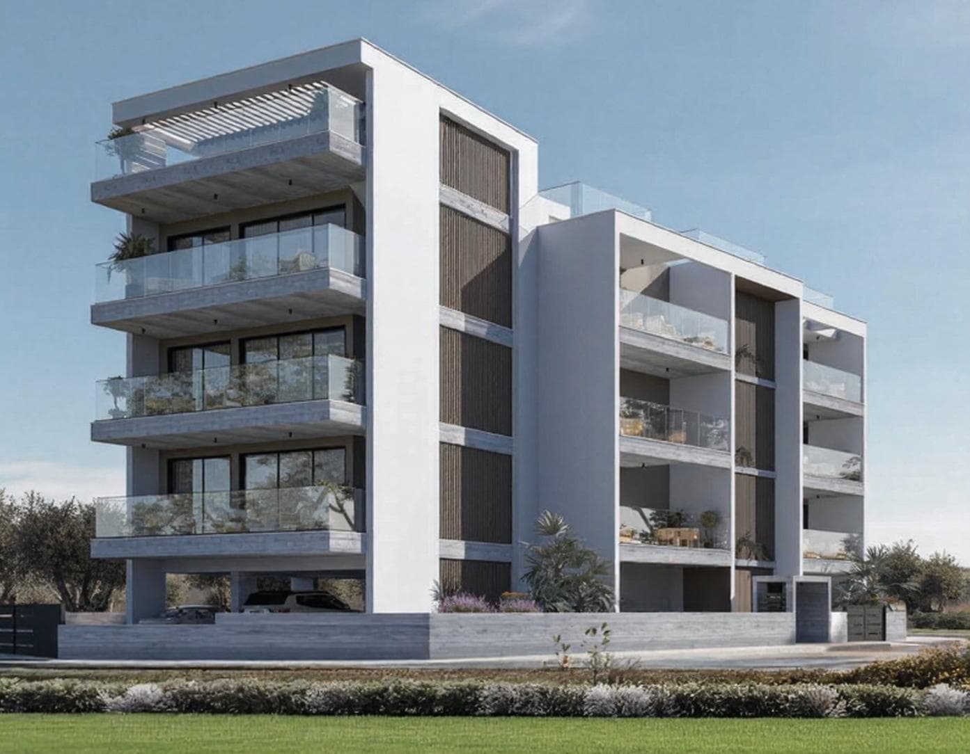 2-bedrooms apartments in Limassol, Cyprus.