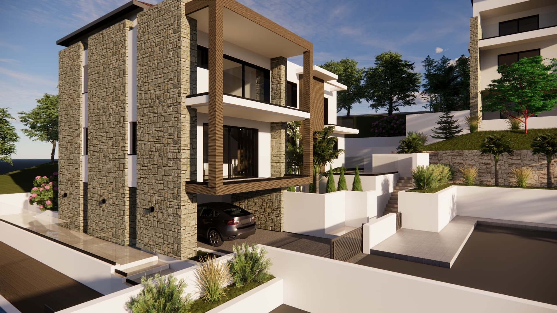 4-bedrooms house in Paphos, Cyprus.