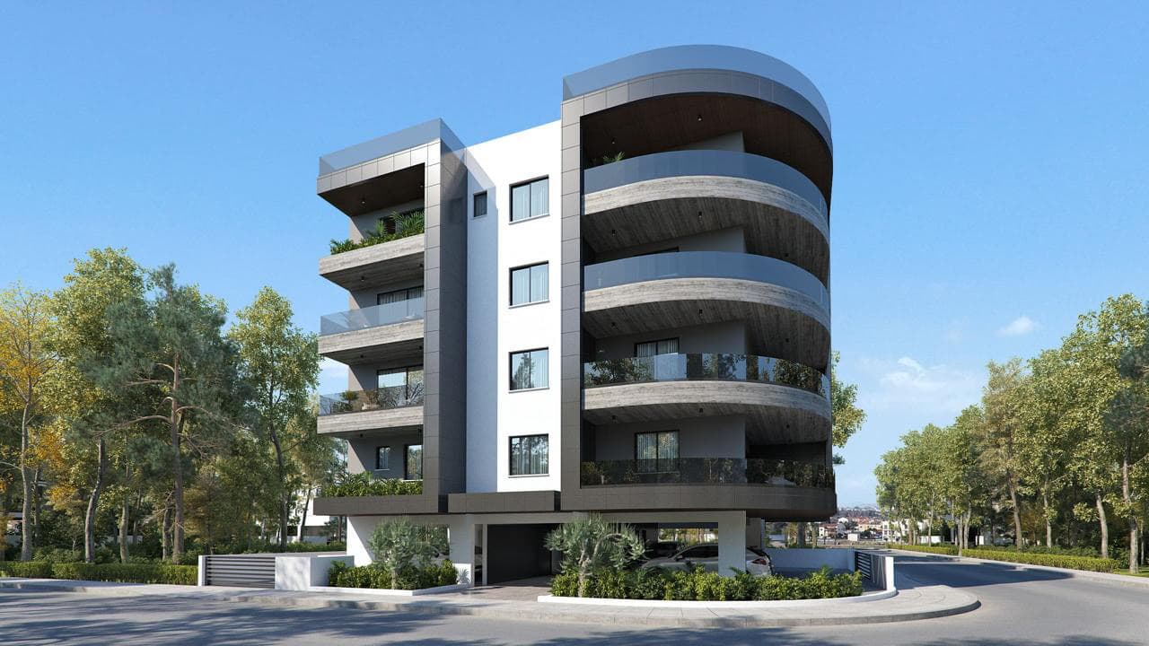 2-bedrooms apartments in Nicosia, Cyprus.