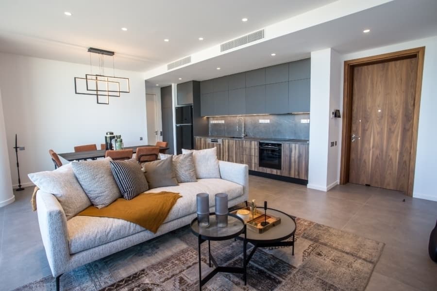 2-bedrooms apartments in Famagusta, Cyprus.