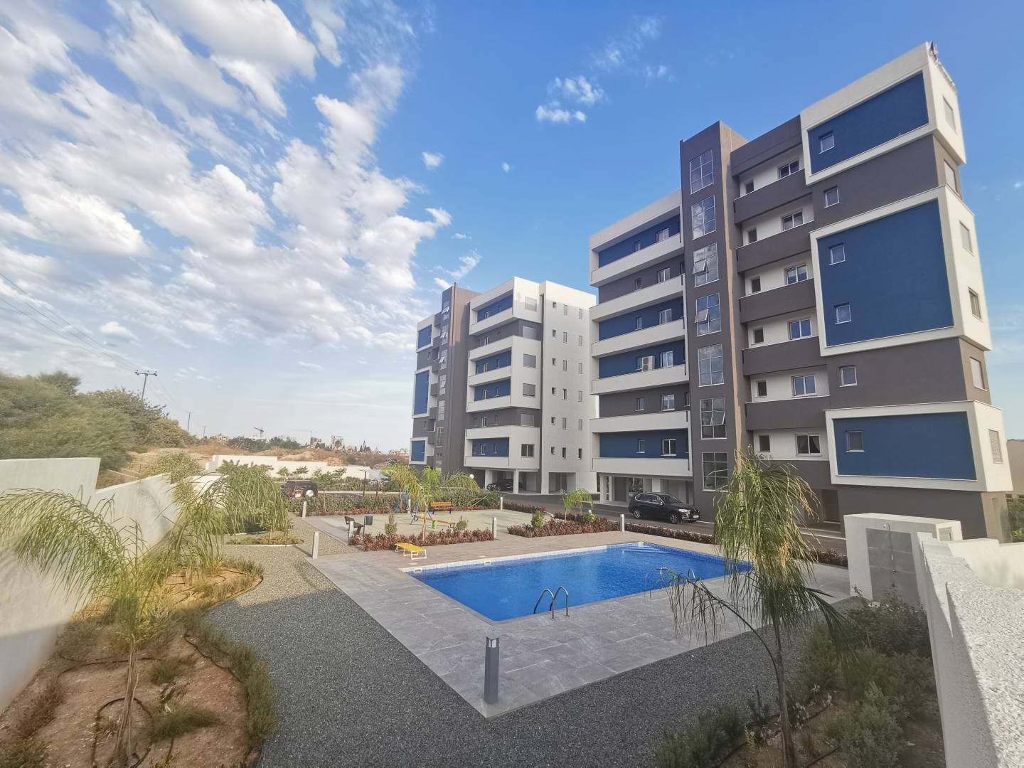 2-bedrooms apartments in Limassol, Cyprus.