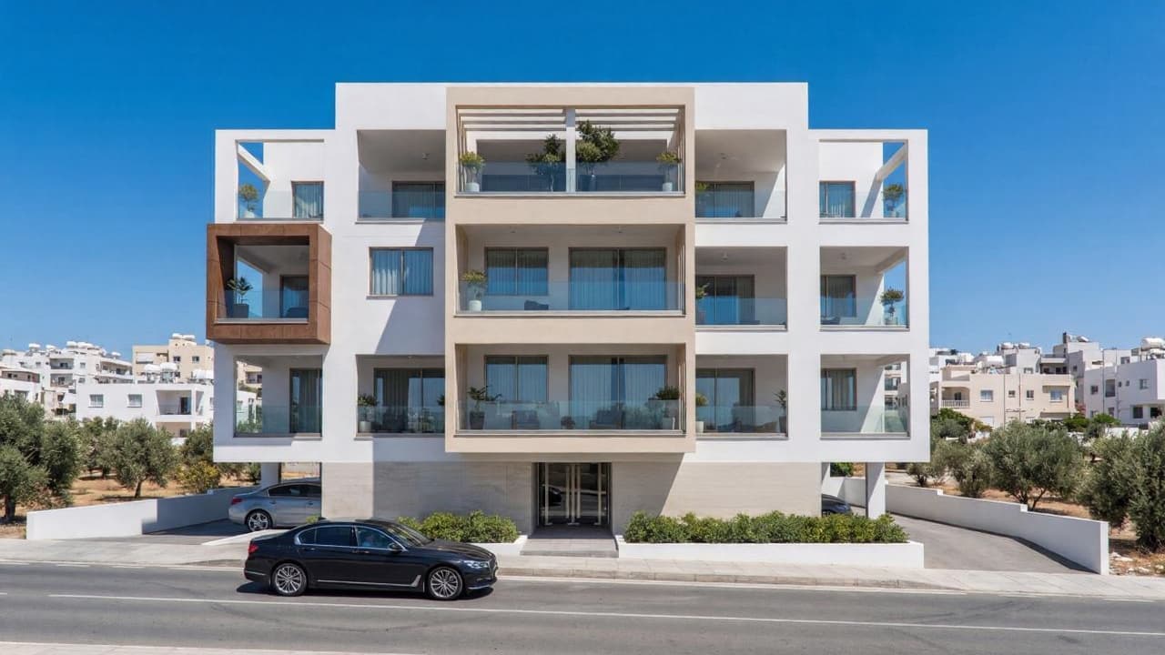 2-bedrooms apartments in Larnaca, Cyprus.
