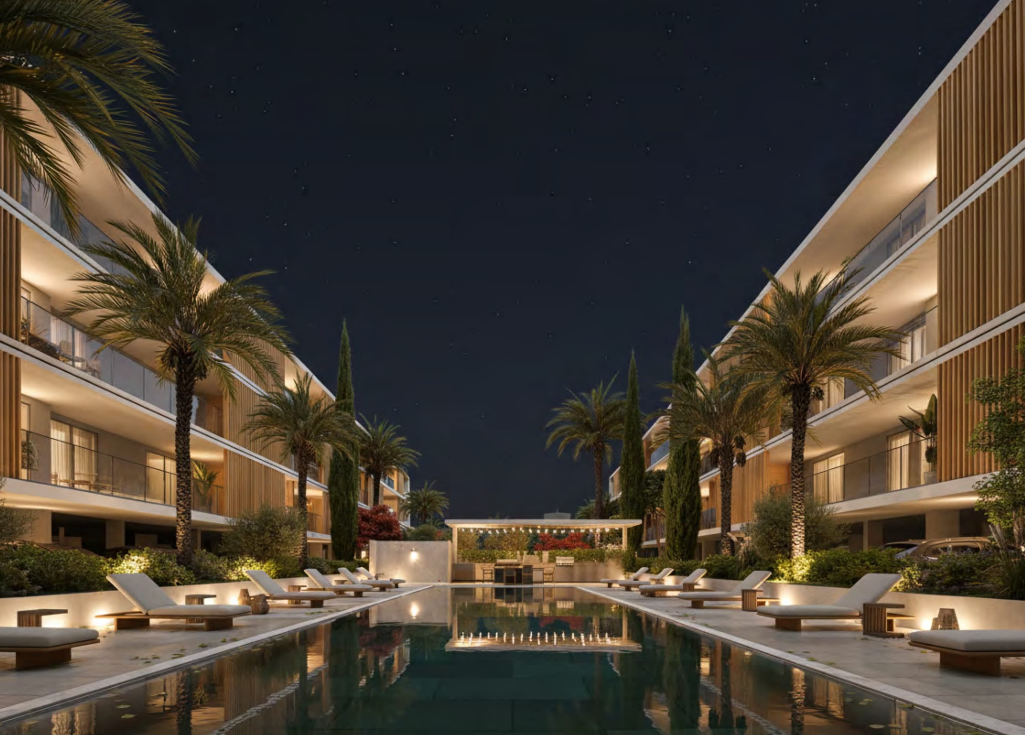2-bedrooms apartments in Paphos, Cyprus.