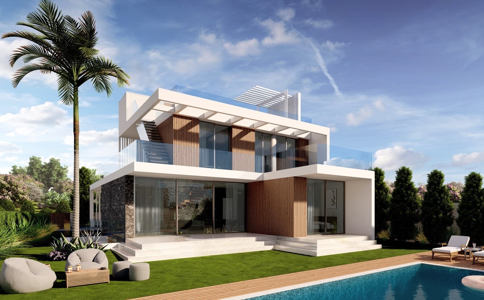 4-bedrooms house in Famagusta, Cyprus.