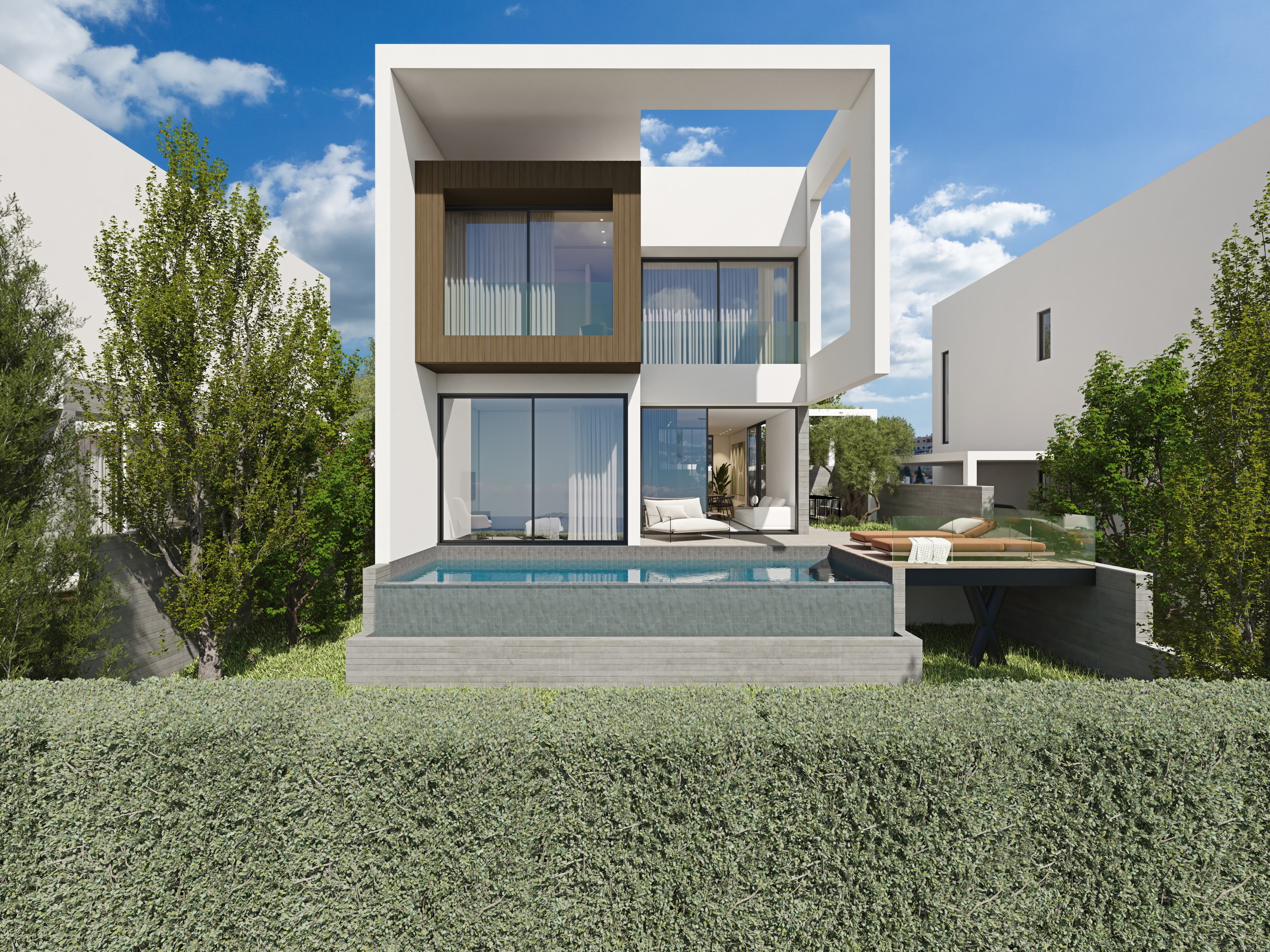 4-bedrooms house in Paphos, Cyprus.