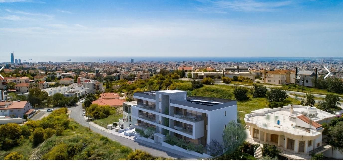 2-bedrooms apartments in Limassol, Cyprus.