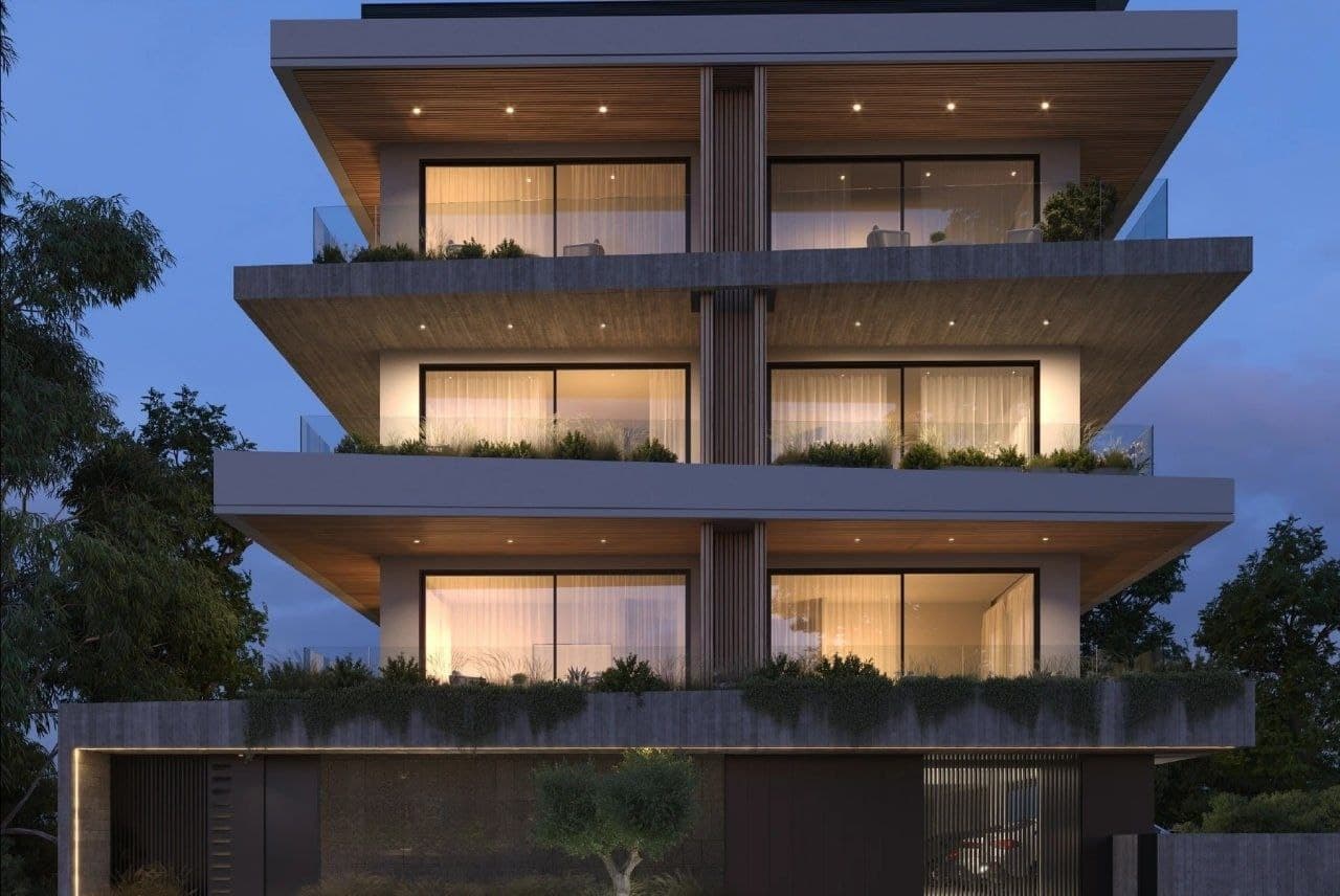 1-bedrooms apartments in Limassol, Cyprus.