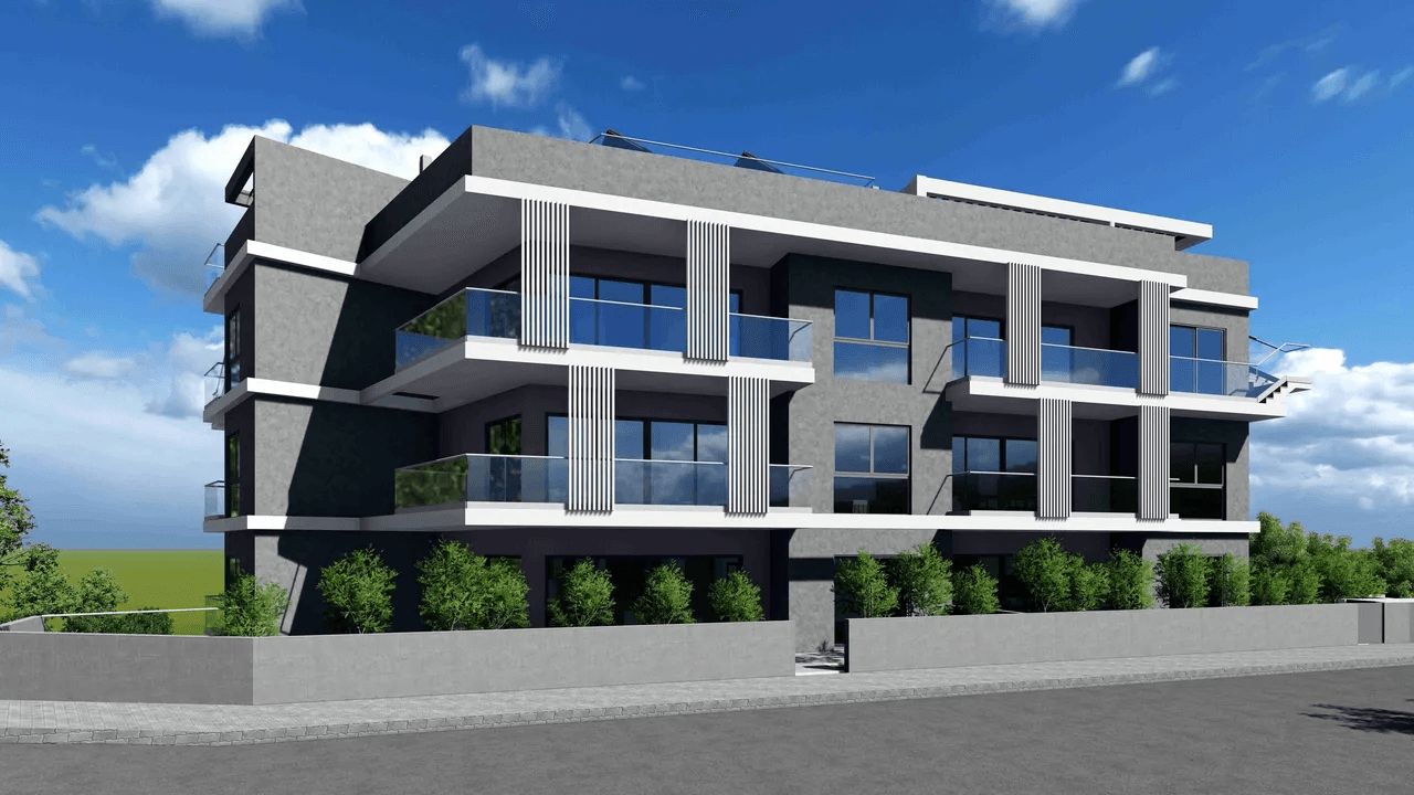 2-bedrooms apartments in Limassol, Cyprus.