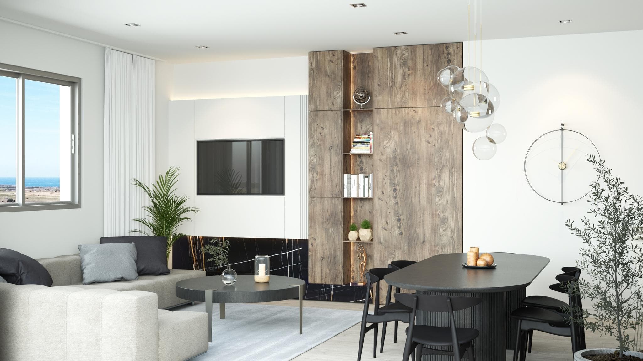 2-bedrooms apartments in Famagusta, Cyprus.