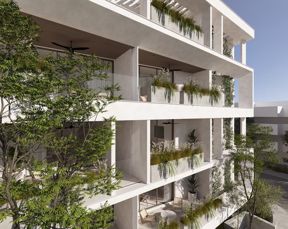 2-bedrooms apartments in Larnaca, Cyprus.