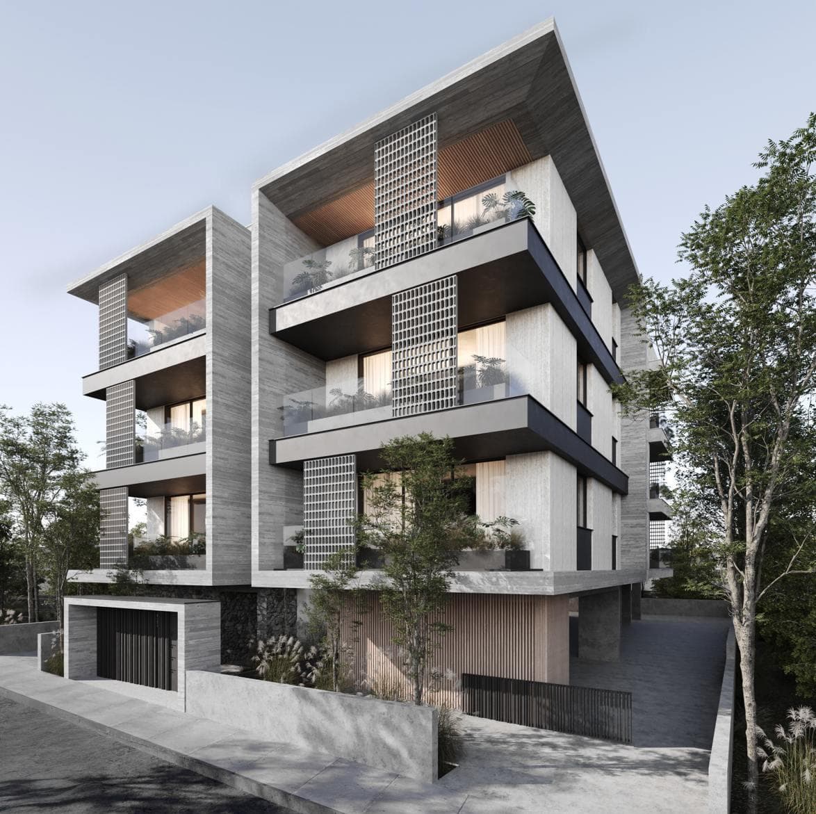 2-bedrooms apartments in Nicosia, Cyprus.