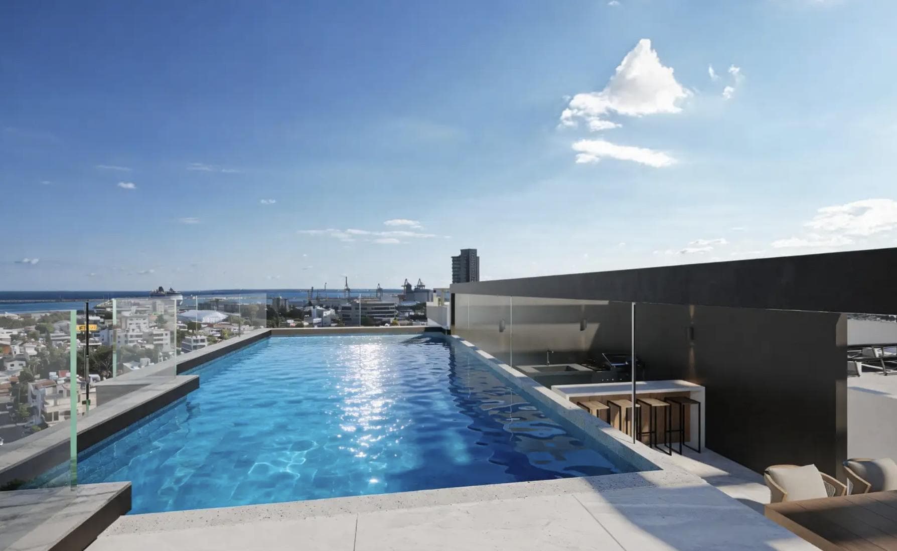 3-bedrooms apartments in Limassol, Cyprus.
