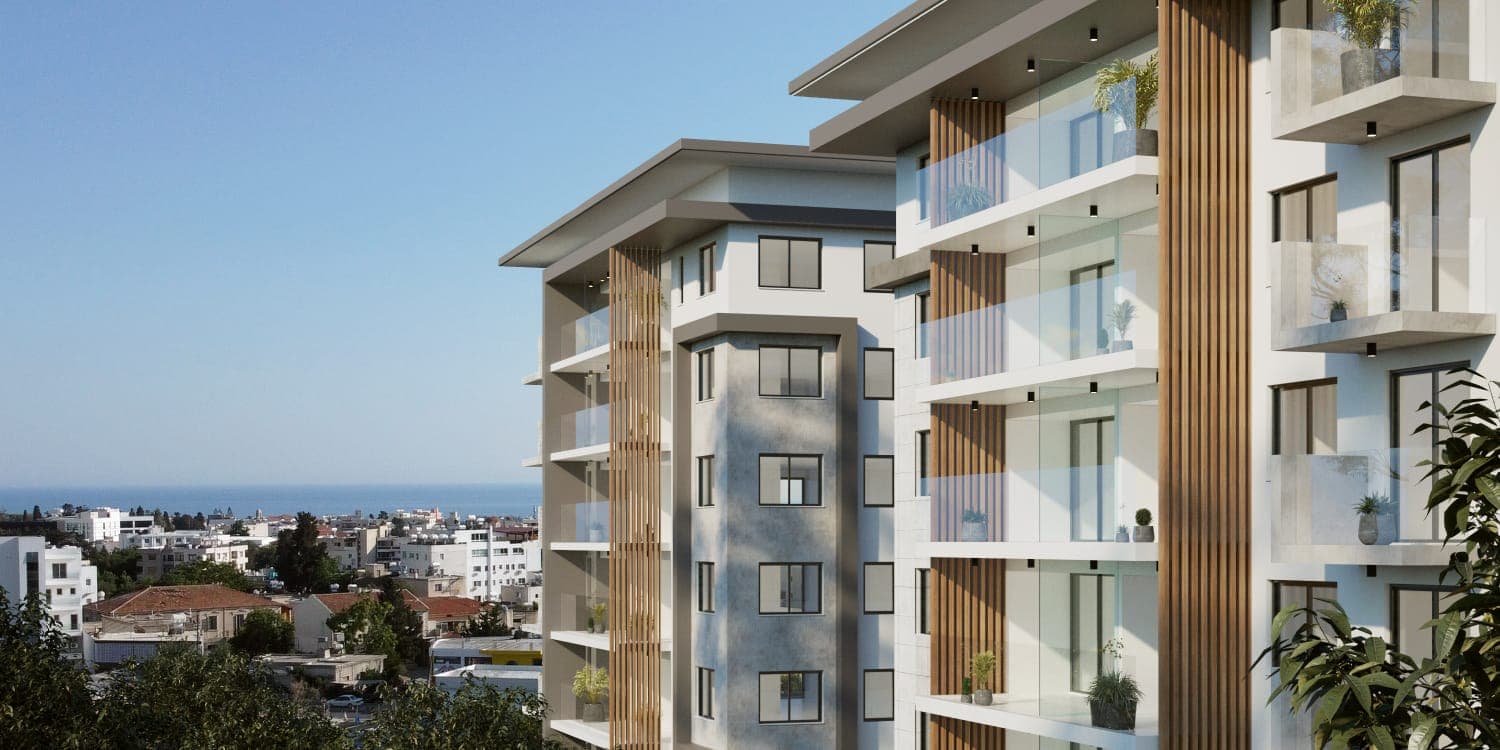 2-bedrooms apartments in Paphos, Cyprus.