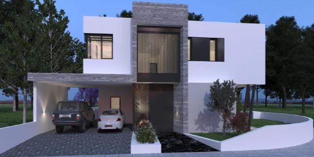 3-bedrooms house in Nicosia, Cyprus.