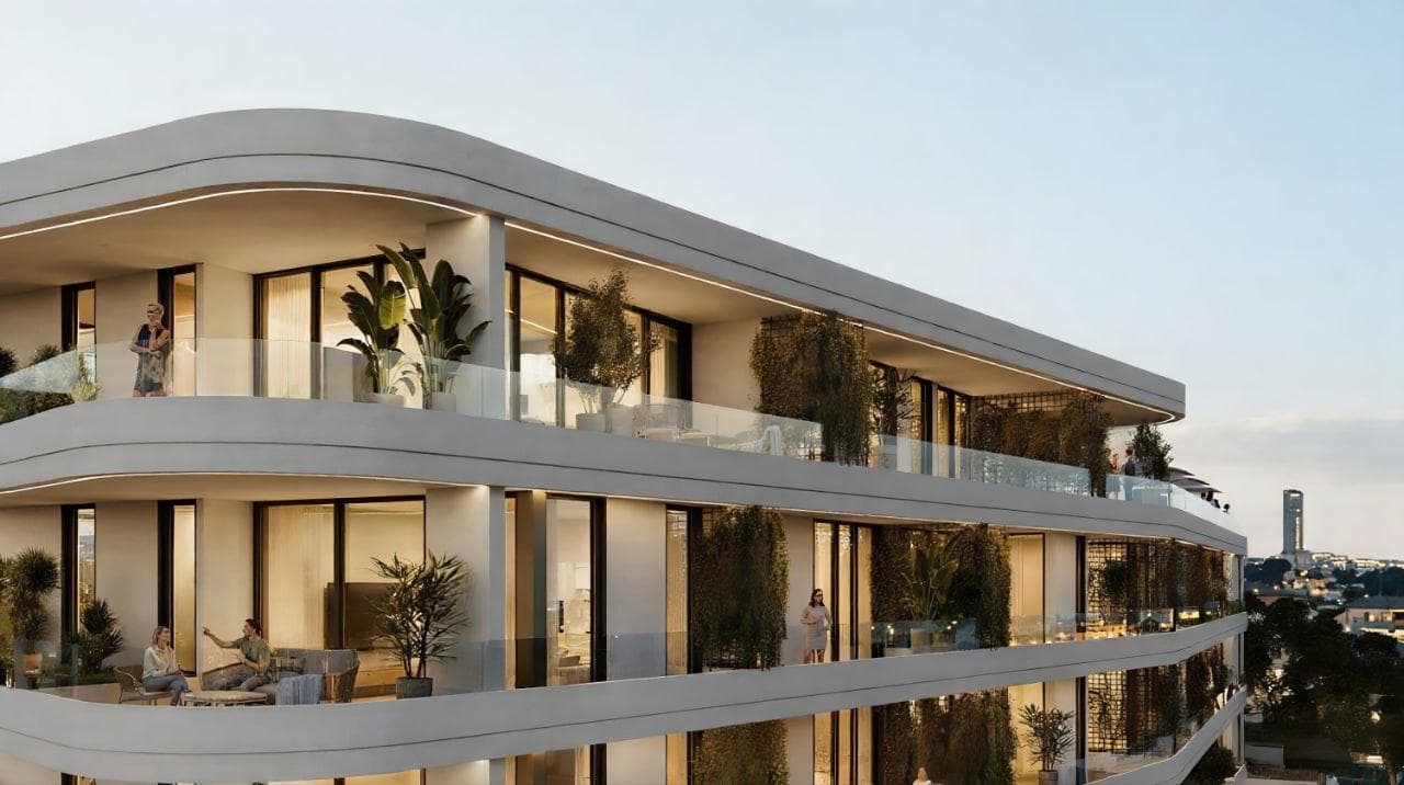 2-bedrooms apartments in Limassol, Cyprus.