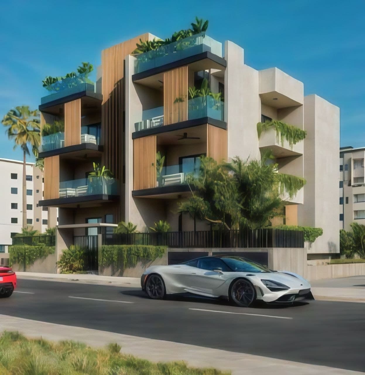 2-bedrooms apartments in Limassol, Cyprus.