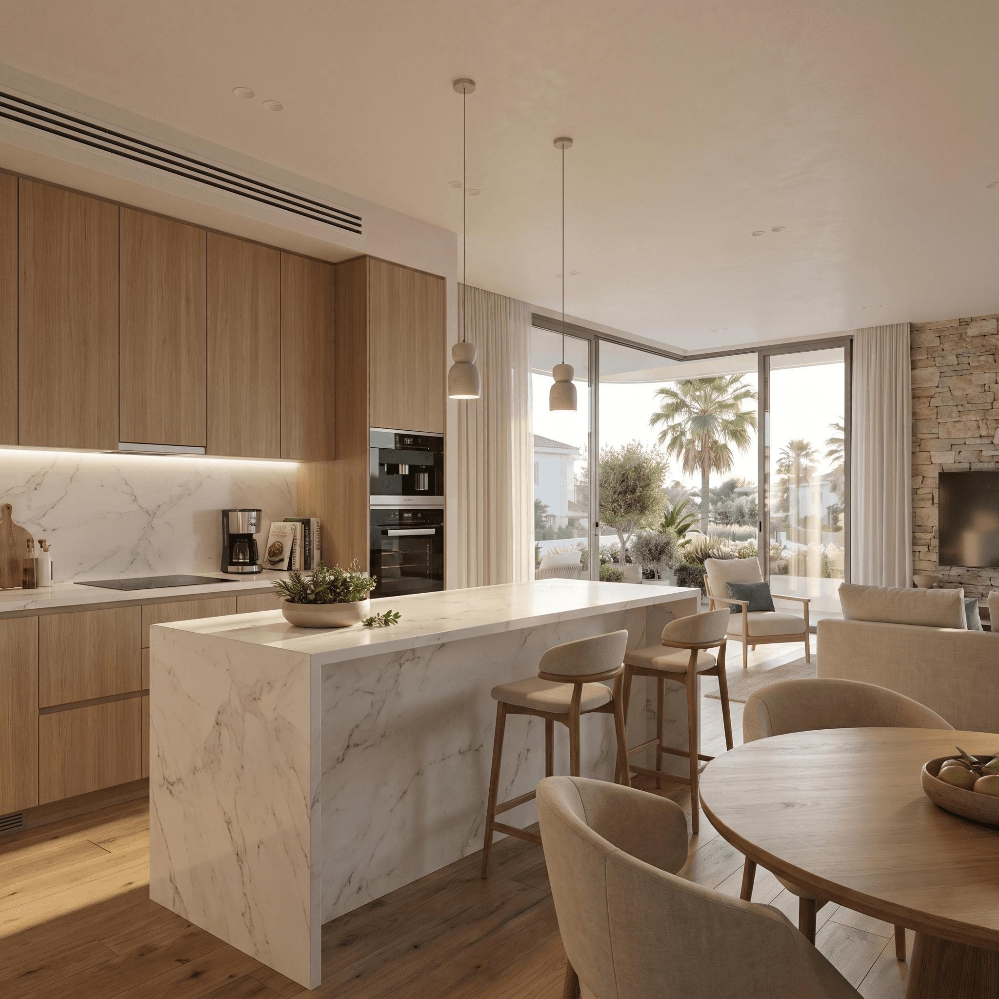1-bedrooms apartments in Limassol, Cyprus.